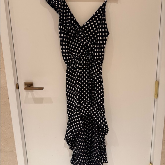 sandro asymmetric dress Sandro Long Asymmetrical Dress main image 1